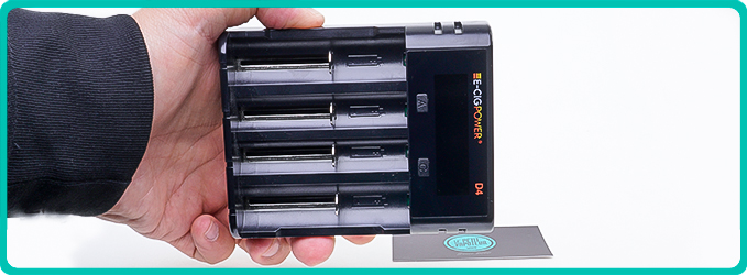 Polyvalence du Chargeur E-Cig Power D4